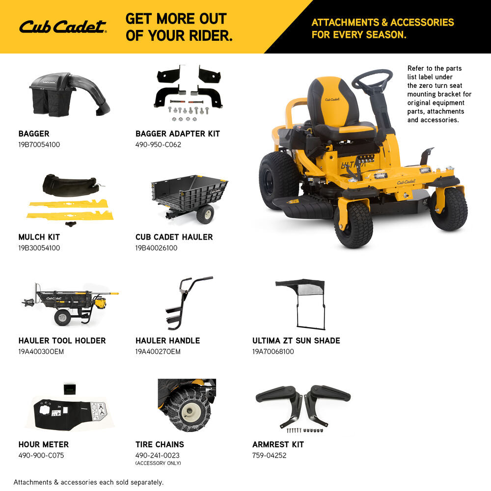 Cub Cadet Ultima ZTS1 42 Zero-Turn Mower