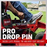Toro 60 in. (152 cm) TITAN® MyRIDE® Zero Turn Mower 76614
